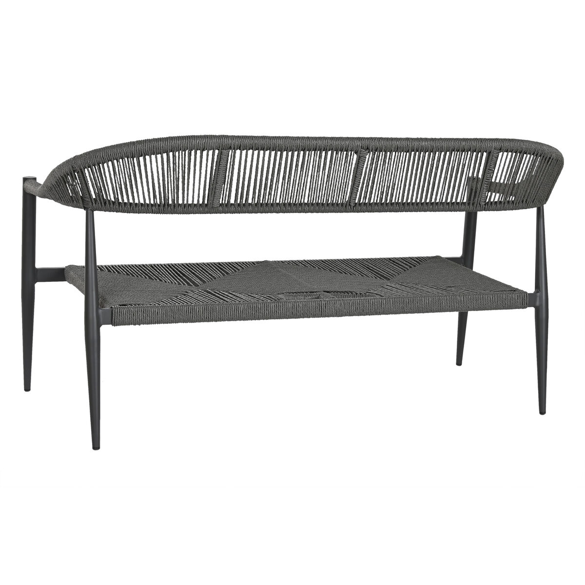 Sodo sofa Home ESPRIT Aliuminis 131 x 55 x 76 cm
